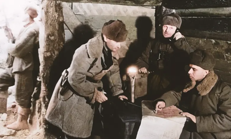 Col. N.F. Batyuk, commander of 284th Rifle Division during the Battle of Stalingrad, November, 1942