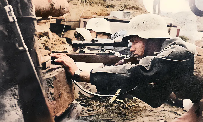 German snipers on Eastern Front, 1943