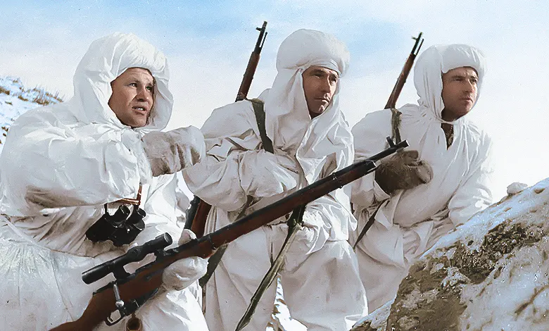 Vasily Zaitsev during the Battle of Stalingrad