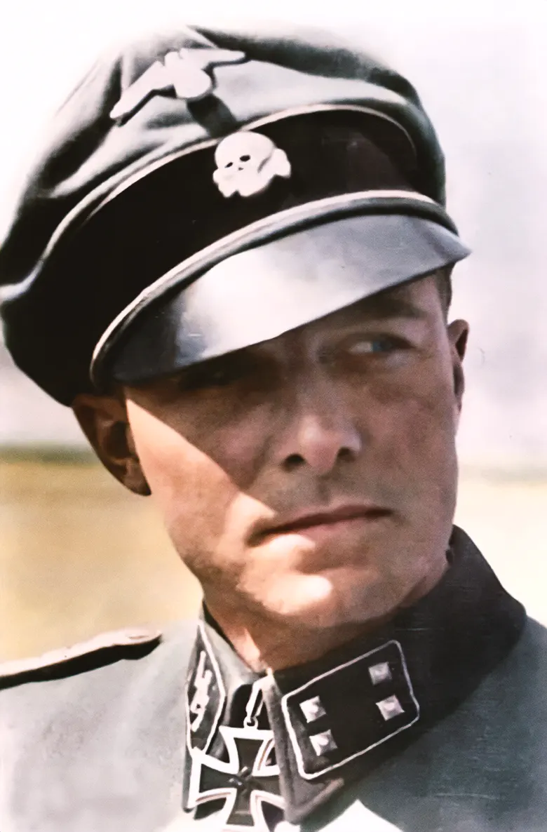 SS-Standartenführer Joachim Peiper, commander of the 1st SS Panzer Division